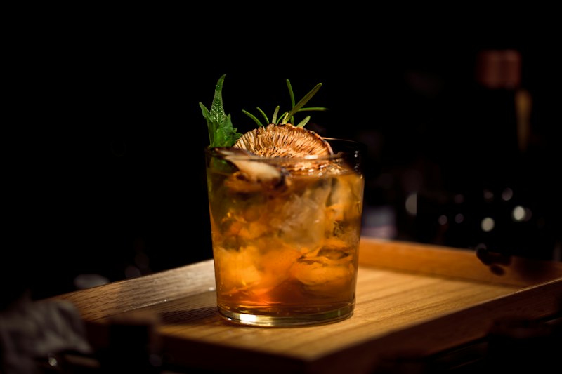 Cocktail bar night